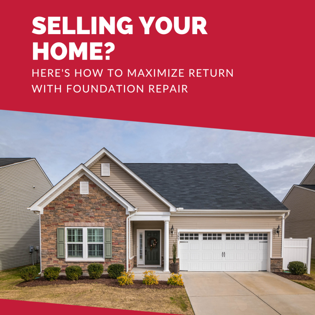 tips when selling a home with foundation problems