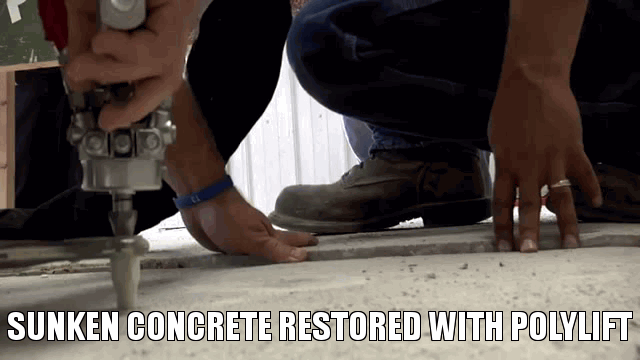 concrete leveling with polyurethane foam injection