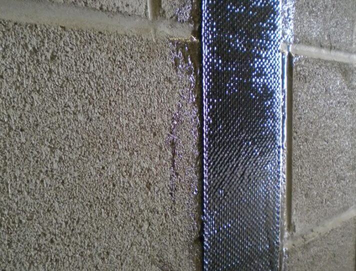 Carbon Fiber Strips Basement Wall Repair Olshan