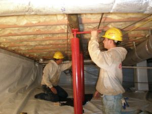 Crawl space foundation problem repaired in meridian, ms