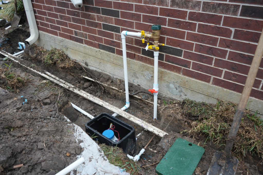 drought defense system installed underground