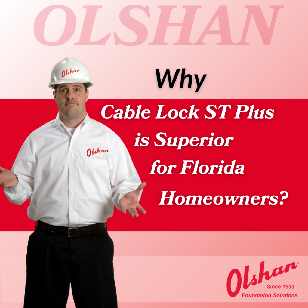 Superiority of Olshan's Cable Lock ST Plus