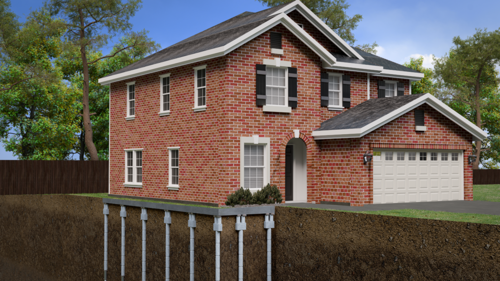 Foundation Repair System Cable Lock ST Plus Deep Soil