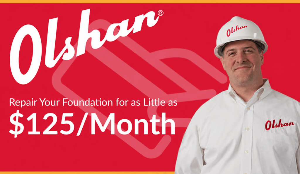 Foundation Repair Financing as low as 125 month