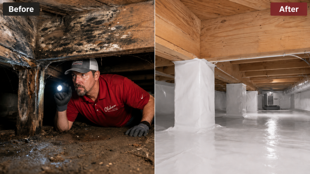 crawl space before and after in nashville tn